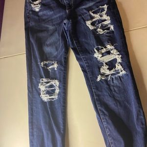 American eagle high rise jegging crop